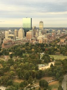 View from the UMass Club